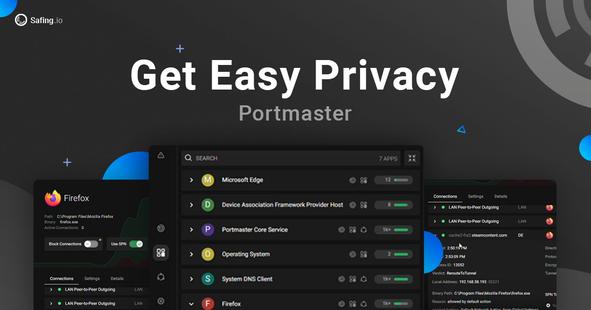 Safing Portmaster - Easy Privacy